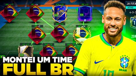 Topmontei Um Time Full Br No Fifa Mobile Youtube