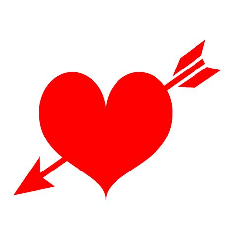 Heart With Arrow Through It Svg