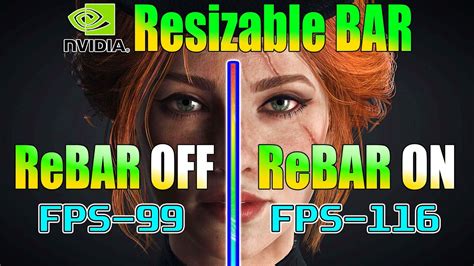 Nvidia Resizable Bar On Vs Off Rtx Ti Test In Games Youtube