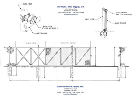 Fence Gates: Chain Link Fence Gate Sizes