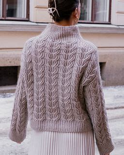 Wishbone Sweater Pattern By Veronika Lindberg Sweater Pattern