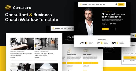 Consultant Consulting Html Responsive Website Template