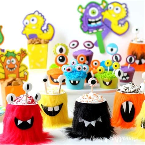 Halloween Monster Party Snack Cups Hungry Happenings