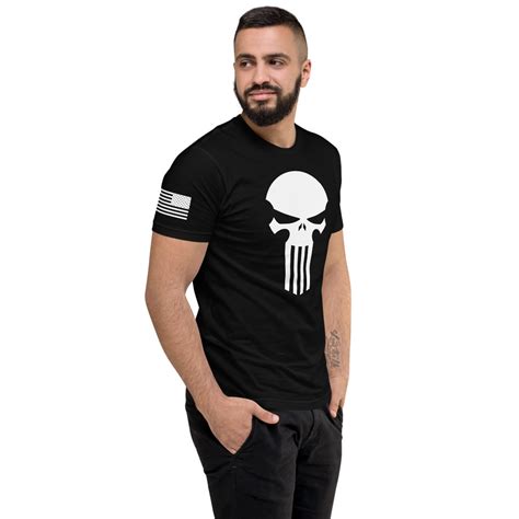 Powerful And Iconic Punisher Ncswic Usa T Shirt 100 Cotton