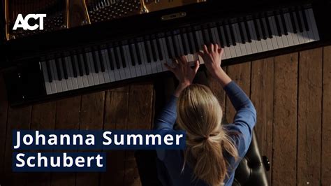 Johanna Summer Schubert Live Version Album Resonanzen YouTube