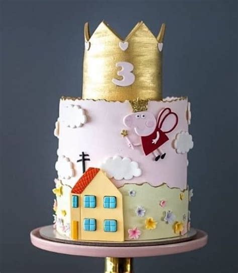 38 Beautiful Cake Designs To Swoon Peppa Pig Birthday Cake Artofit