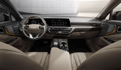 Flagship Kia K Interior Previewed Redefines Flamboyance And Luxury