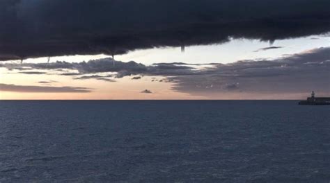 Funnel Clouds Five Captured On Camera Over Wicklow Harbour Bbc News