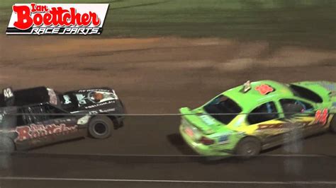 Modified Sedans Golden Helmet Series A Main Kingaroy Speedway