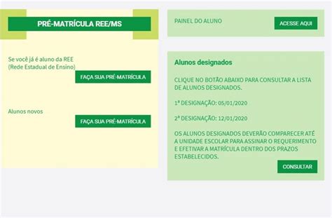 Pré matrícula na rede estadual de ensino começa nesta sexta feira em MS