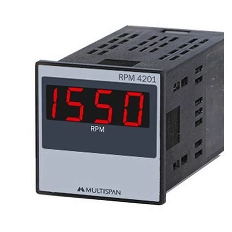 Mild Steel Multispan Digital RPM Indicator For Industrial Model Name