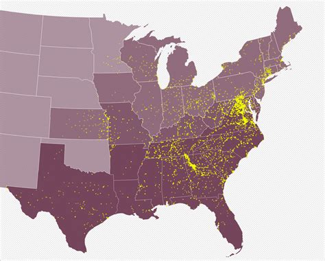 Civil War historical markers: A map of Confederate monuments, and Union ...