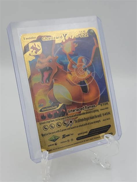 Mavin Rare Charizard V SMP 26 43 Interlaced Flames Pokemon Gold