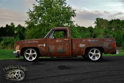 Lsx Slammed Squarebody Silverado Chevy C Hot Rat Street Rod Patina