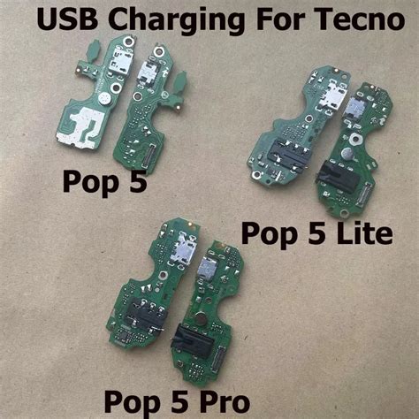 Fast Charger For Tecno Pop Pro Lite Usb Charging Dock Board Connector