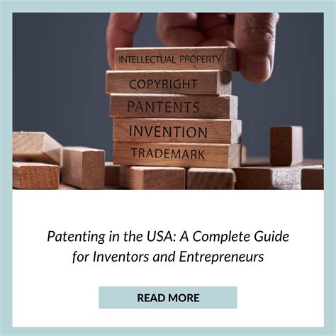 Patenting in the USA: A Complete Guide for Inventors.
