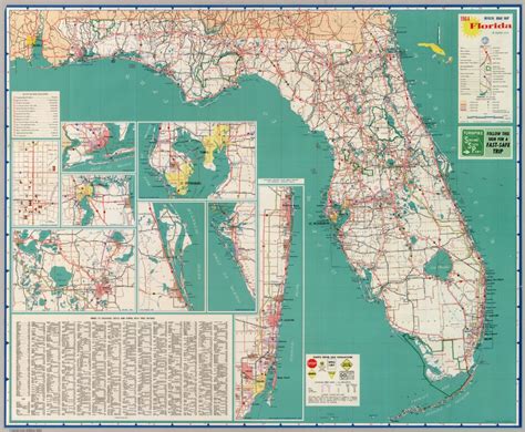 Florida Road Maps Detailed Road Map Of Florida Printable Maps Images