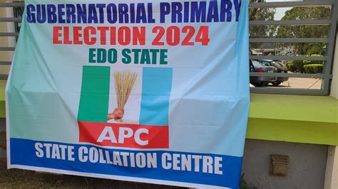 Live Edo State Apc Gubernatorial Primary Election Youtube