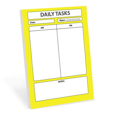 The Positive Store Daily Planner Notepad To Dominate Your Day 11 X 14