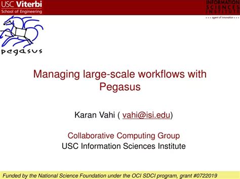 Ppt Managing Large Scale Workflows With Pegasus Powerpoint Presentation Id 9165438