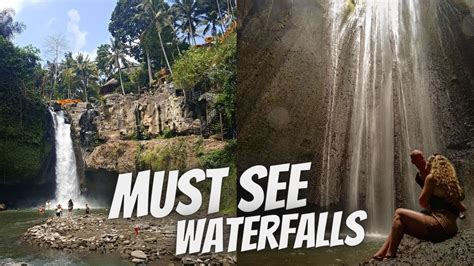 Exploring Bali Waterfalls Tukad Cepung Waterfall And Tegenungan Waterfall Bali Indonesia