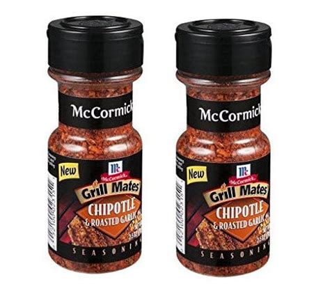 Mccormick Grill Mates Chipotle Roasted Garlic Seasoning Pack Of