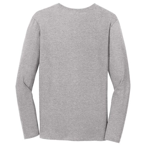 Gildan 64400 Softstyle Long Sleeve T Shirt Sport Grey Full Source