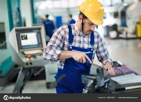 Metal industry factory worker — Stock Photo © nd3000 #169907490