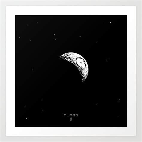 MIMAS Art Print by Frances Fulton | Society6