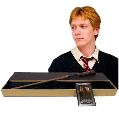 Varita De George Weasley Con Caja Tarjeta Harry Potter En Venta En