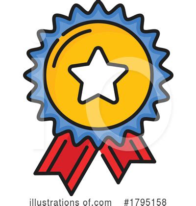 Award Clipart #1795158 - Illustration by Vector Tradition SM