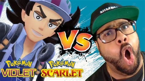 Pokemon Scarlet Violet Defeating Team Star Boss Giacomo Youtube