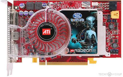 Ati Radeon X Xt Specs Techpowerup Gpu Database