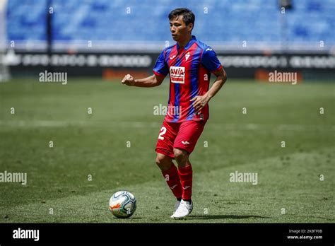 Takashi Inui Of Sd Eibar During La Liga Match Between Rcd Espanyol