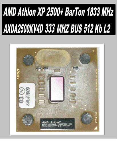 Socket Amd Athlon Xp Barton Mhz Axda Kv D