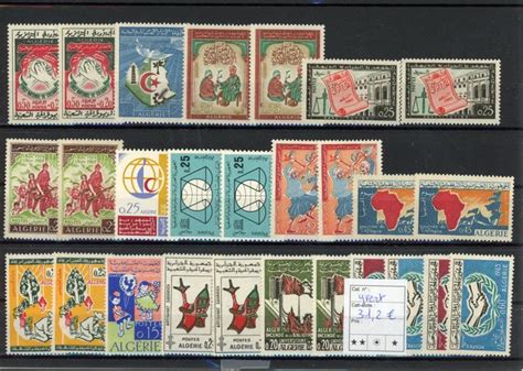 World Algerie Tunisie Lots De Timbres Neufs Sur Catawiki