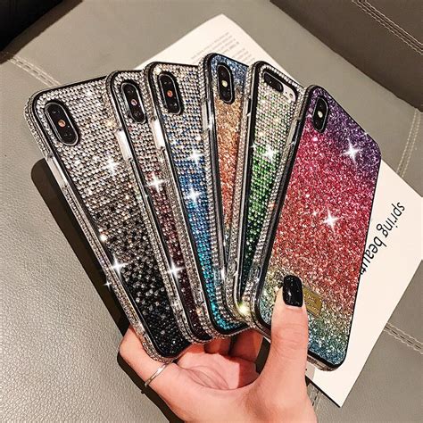 Glitter Crystal Phone Case For IPhone 13 Pro 12 Mini XR 11 Pro XS MAX