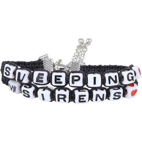 Sleeping With Sirens Block Friendship Bracelet Set Hot Topic Sleeping With Sirens Hot Topic