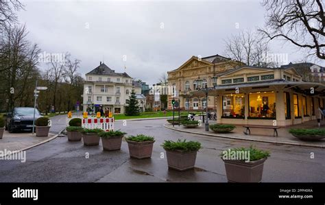 Historic buildings at the famous old town of Baden-Baden Stock Photo - Alamy