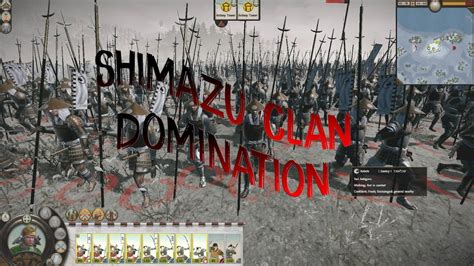 Total War Shogun Shimazu Clan Youtube