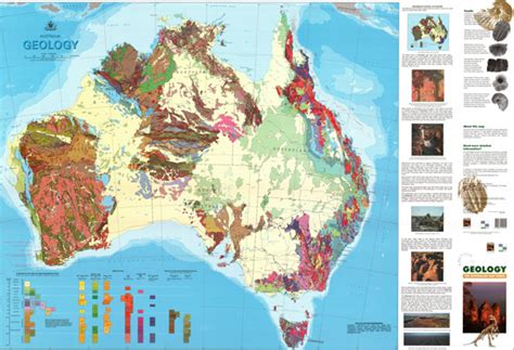 Geology Map Australia Geoscience Australia Maps Books And Travel Guides