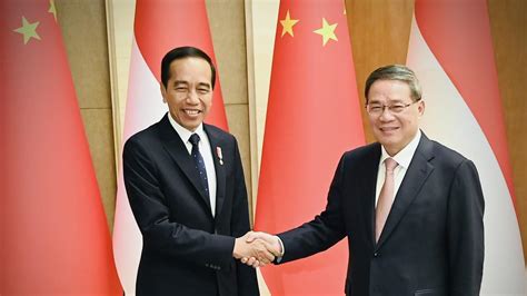 Bertemu PM China Li Qiang Presiden Jokowi Apresiasi Kemitraan