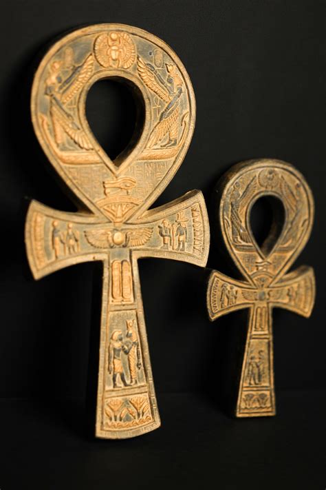 Marvelous Egyptian Set Of Two Ankh Keys Of Life Made In Egypt Etsy