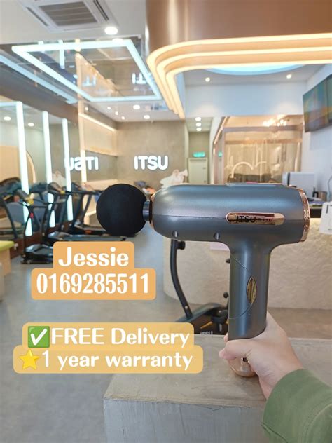 Itsu Massage Gun Health And Nutrition Massage Devices On Carousell