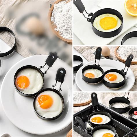 Linjieee7 Mini Food Makers For Your Room 4 Types Stainless Steel Frying Egg Breakfast Egg