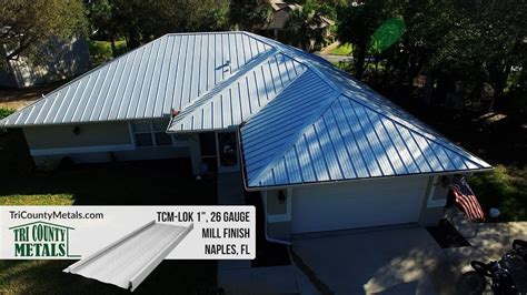 Tri County Metals Metal Roofing Project Of The Week From Naples