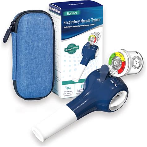 Buy Breathing Exercise Device For Lungs Natural Breathing Trainer With Travel Case Respiratory