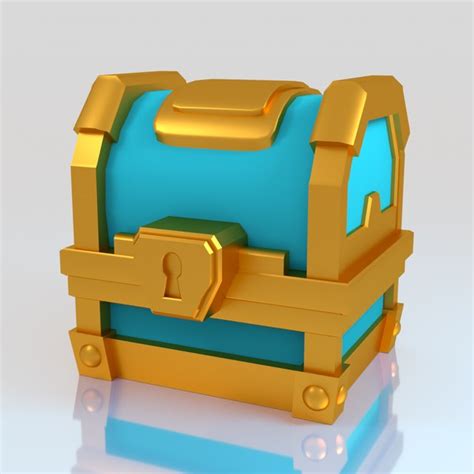 Modelo 3d Cofre De Oro Del Tesoro De Clash Royale Turbosquid 1666538 Atelier Yuwaciaojp