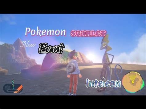 Pokemon Scarlet New Event Inteleon Tera Raid Star Solo Raid Youtube