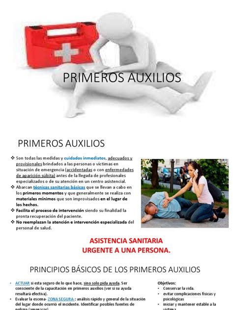 Primeros Auxilios Generalidades Pdf Primeros Auxilios